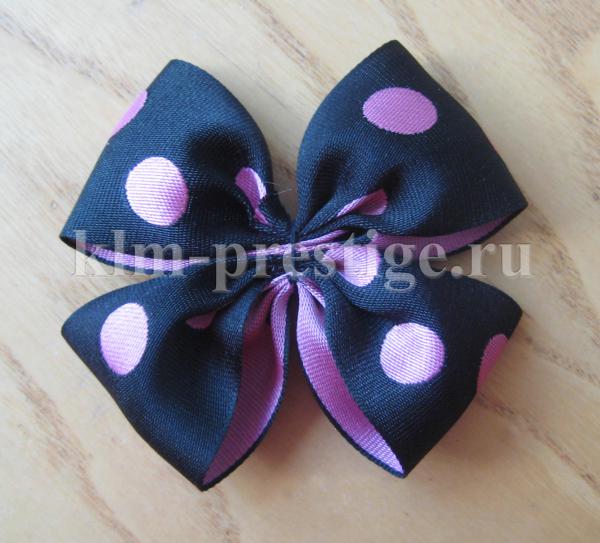 Бант из репсовой ленты своими руками для начинающих с фото и видео