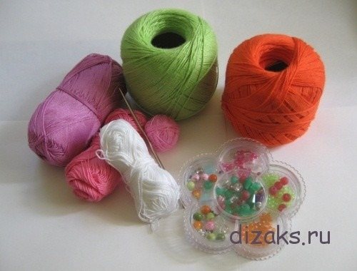 Браслет из цветов: делаем крючком своими руками