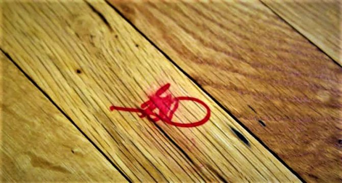 Чем оттереть маркер с линолеума