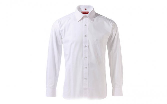 Как накрахмалить воротничок рубашки?