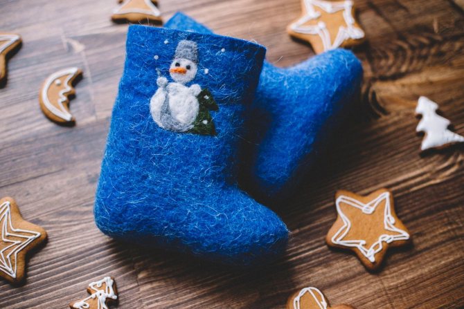 Как почистить валенки от грязи, уход за валенками