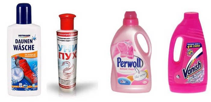 Как правильно выбрать средства для стирки пуховиков