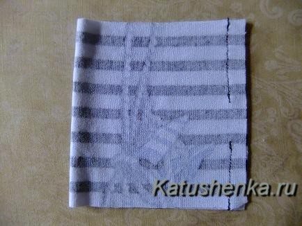 Как сделать бантик из ткани