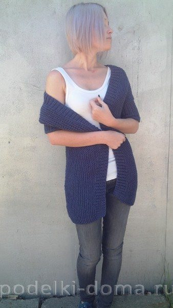 кардиган одним полотном 01