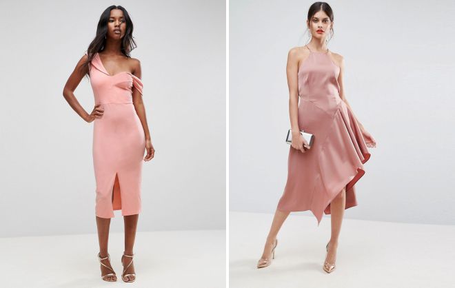 модные асимметричные платья