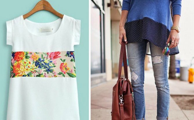 Удлинить джинсовую короткую юбку. Способы удлинения юбки