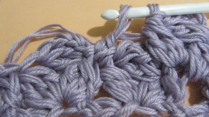 Узоры крючком: узоры для снуда шаг 18