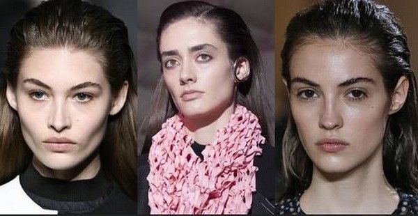 эффект мокрых волос