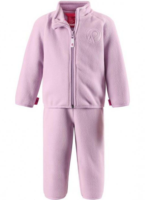 флисовая поддева для детей