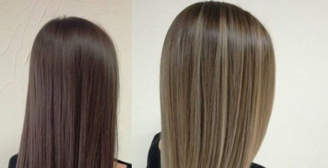 Как покрасить волосы из черного в светлый оттенок