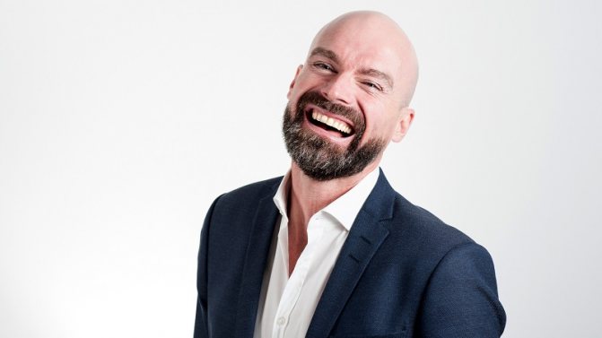 лысые мужчины с бородой