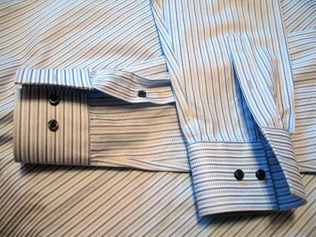 манжеты в полоску