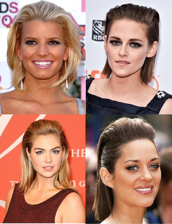 модные стрижки на средние волосы обратное каре