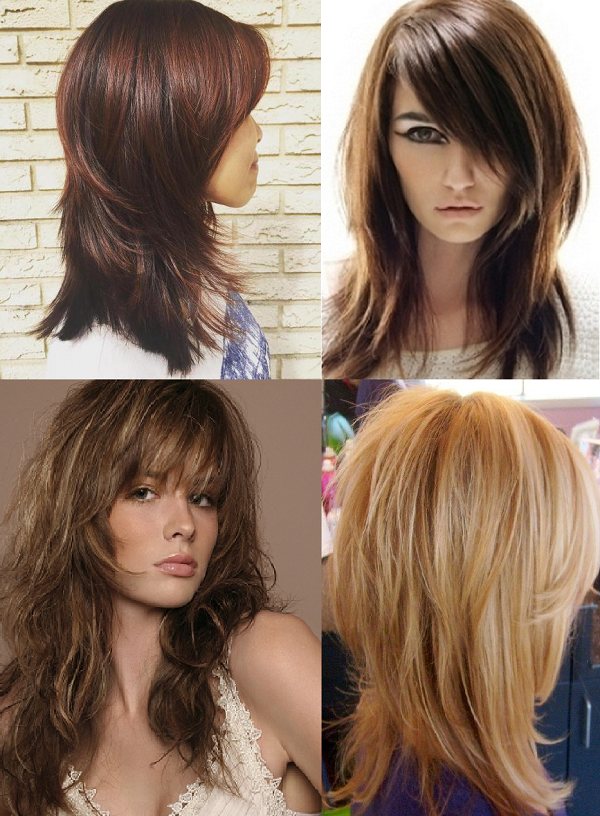 модные стрижки на средние волосы шэгги