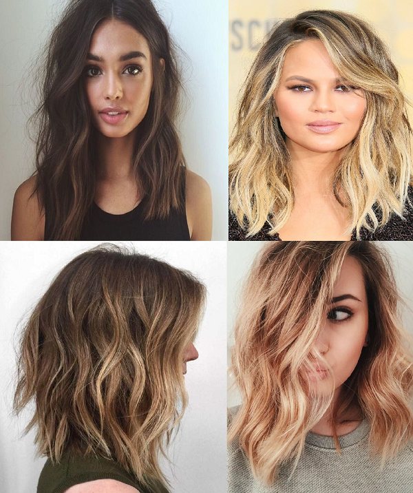 модные стрижки на средние волосы