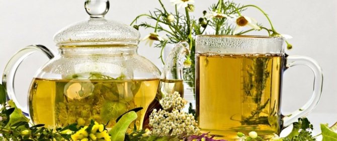 настои трав