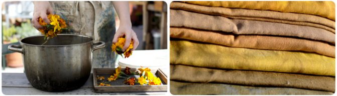 Натуральные красители для тканей