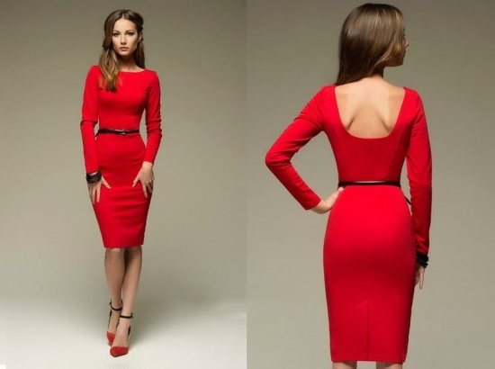 Необычные фасоны платьев. Фото из трикотажа, бархата, шелка, для полных, на каждый день, праздник