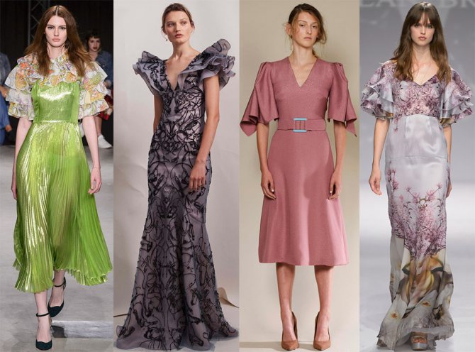 объемные рукава на блузках и платьях