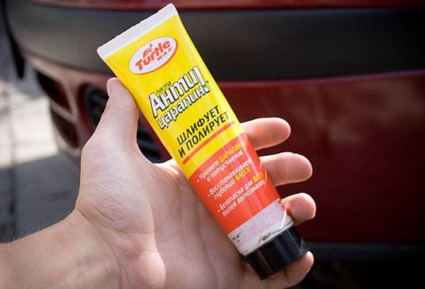 Паста для удаления царапин