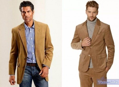 Пиджак вельвет