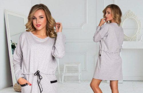 платье из французской ткани