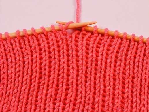 Прибавление петель из протяжки