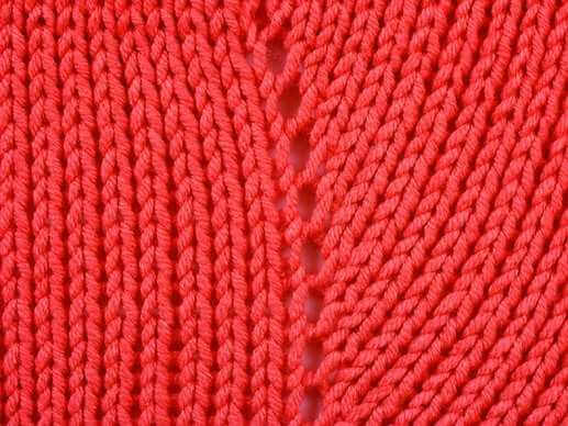 Прибавление петель из протяжки