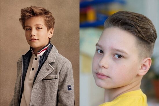Причёски для мальчиков 10-11 лет фото модные