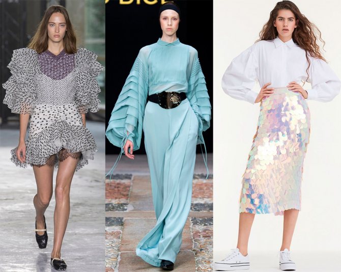 Пышные объемные рукава