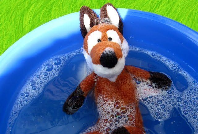 Ручная стирка мягких игрушек