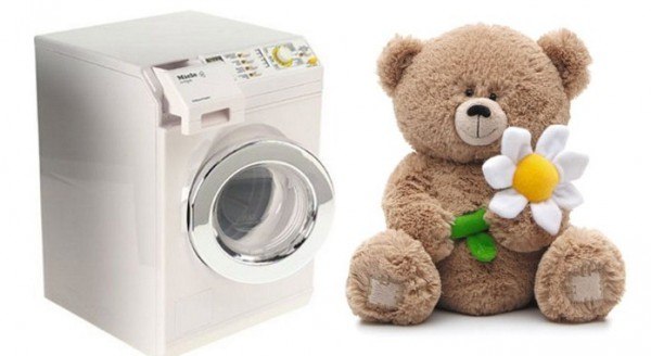 Стирка игрушек в стиралке