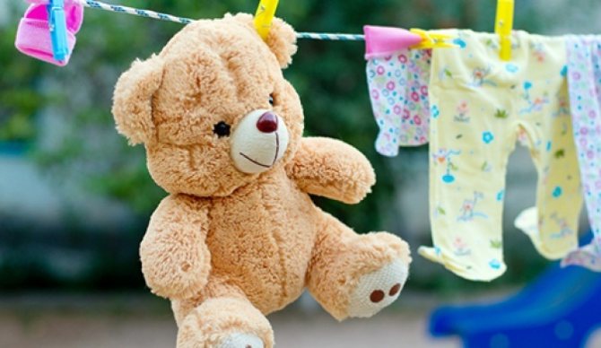 Стирка мягких игрушек