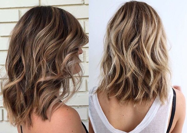 волнистая стрижка