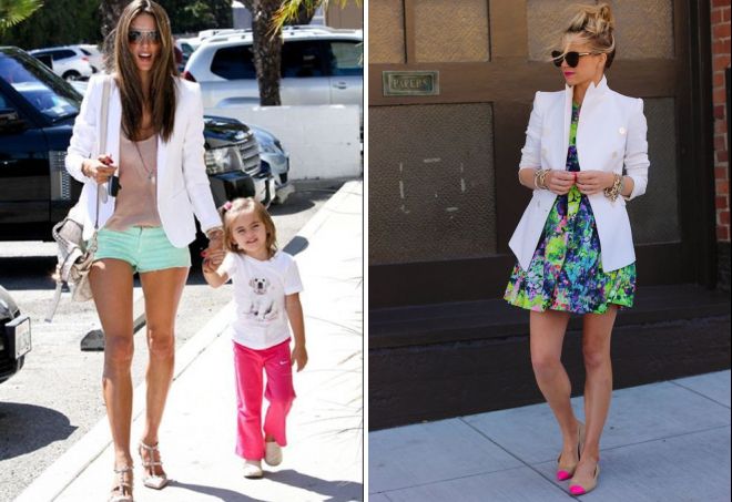 женские пиджаки белого цвета