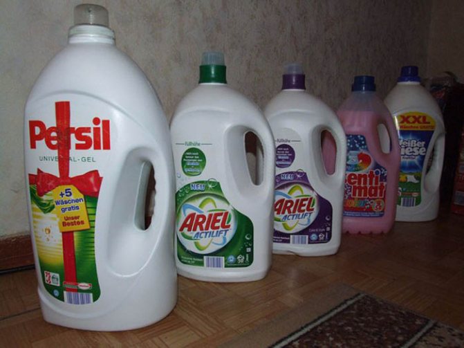 Жидкое средство для стирки
